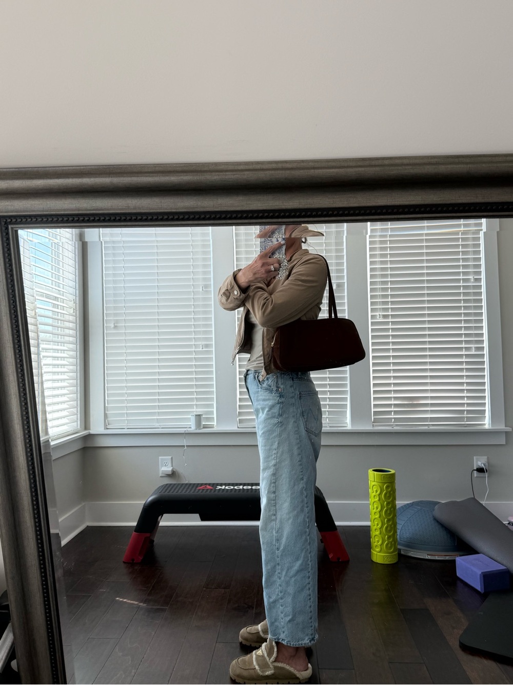 MADEWELL  BROWN SUEDE 
BAG SHOULDER BAG